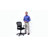 Mid-Back Designer Mesh Swivel Task Office Chair with Arms