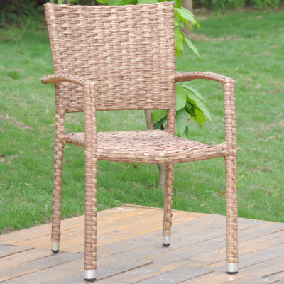Chaise de patio empilable Douglaston