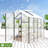 Gain Height Windproofaluminum Greenhouse 6X8 FT Polycarbonate Greenhouse Raised Base And Anchor Aluminum Heavy Duty Walk-In Greenhouses For Outdoor Backyard In All Season-128848425-128848427