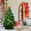 Arbre de noël en céramique pré-éclairée-906611403-906611402
