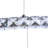 6 -Ring Light LED Tiered Chandelier