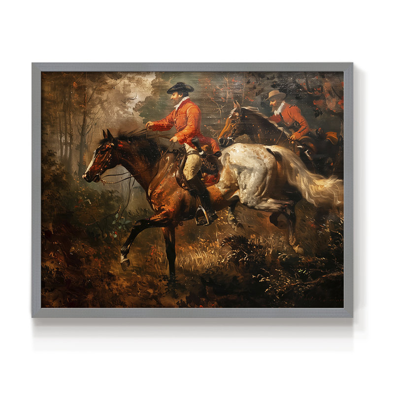 Faune - LXIV - Reproduction encadrée - Restickable, H 22 po x l 28 po, Gris