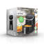 Daewoo Compact Air Fryer 2 Litre Mini Space Saving Energy Efficient Oil Free, 2L Single Pot Air Fryer - Blk