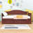 Twin Size Wood Daybed with Twin Trundle-1181452370
