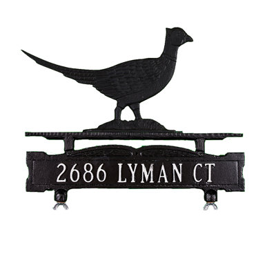1-Line Mailbox Sign