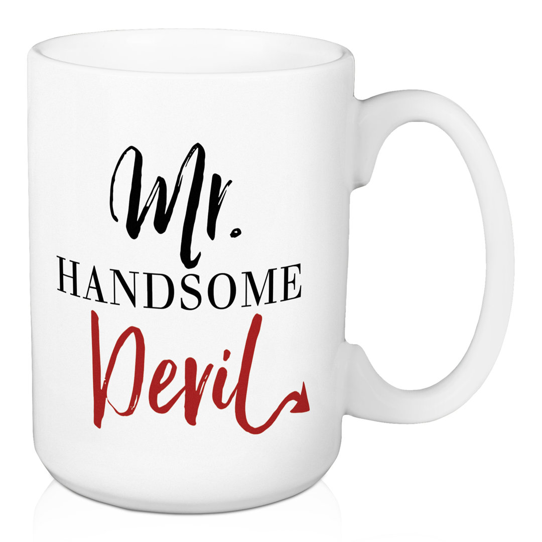Avalos Mr. Handsome Devil 15 oz Coffee Mug The Holiday Aisle®
