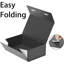 Boîtes-cadeaux pour cadeaux avec couvercles fermetures magnétiques rectangulaires pliables pour boîte de mariage