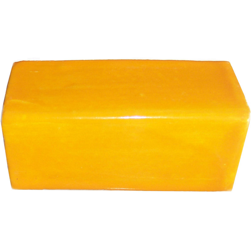 1.75" 5pcs TalaMex Talavera Clay V-Cap, 1.75" W x 4" L, Yellow