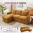 90.9'' L-Shaped Pull-Out Sofa Bed with Storage-624163996