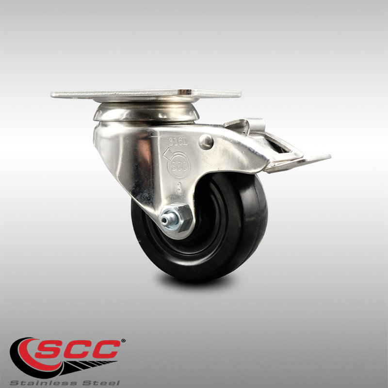 Soft Rubber Casters