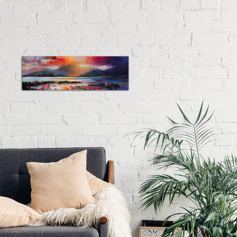View From Armadale by Scott Naismith - Wrapped Canvas Panoramic Print, 30.48 cm H x 91.44 cm W x 1.91 cm D