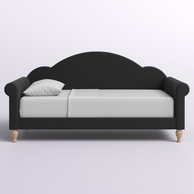 Alvon Upholstered Daybed, Black