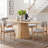 Philomena 4 - Person Solid Wood Oval Dining Table Sets-1931723369