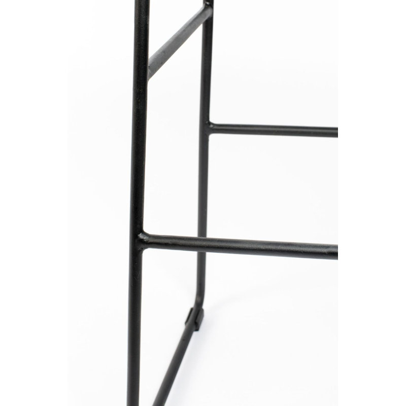 Tabouret de bar et de comptoir en bois massif Tangle, Tabouret de comptoir (assise de 24 po de hauteur), Naturel