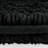 1 PCS 100% Cotton Tufted 3000 GSM Reversible Bath Rug Black-1970765559