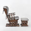 Chaise berçante et repose-pieds Azariyah Konfor-745961577-745961580