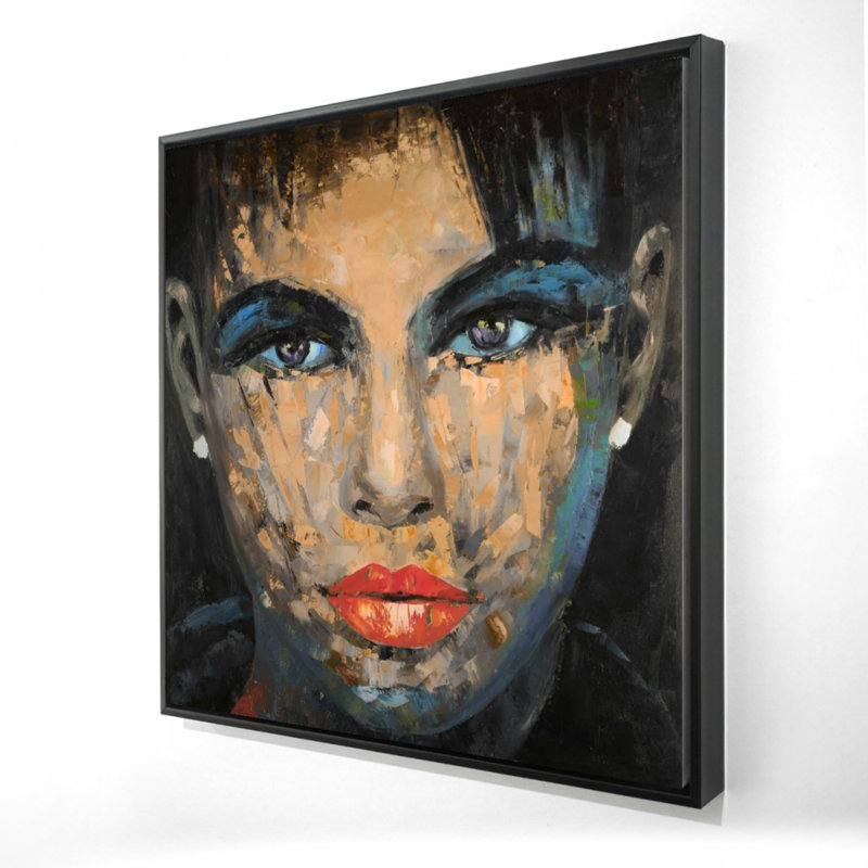 "Portrait de femme abstrait"