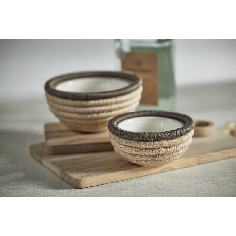Desserte à condiments Matéria, H 3 po x l 6,25 po x L 6,25 po, Beige / gris taupe