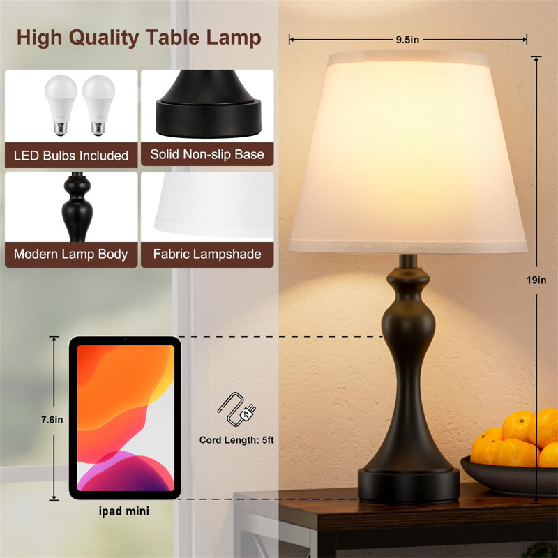 Metal Table Lamp