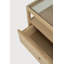 Spindle 1 - Drawer Solid Wood Nightstand-69970342