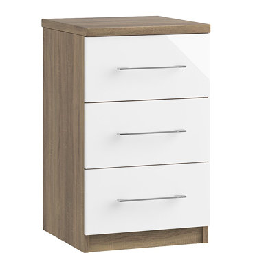40cm W Manufactured Wood Bedside Table