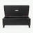 Faux Leather Entryway Bench With Storage-2073670619