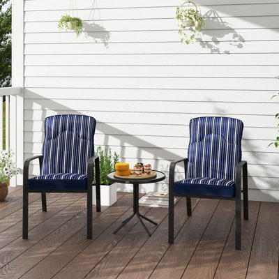 78.5 cm Long Reclining Single Chaise with Cushions and with Table