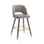 Tabouret de bar en velours Loganville-1871528029