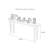 Modern Solid Wood Console Table-107124177