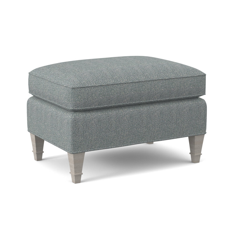 Repose-pieds standard Everton, Cyan maya, Bisque