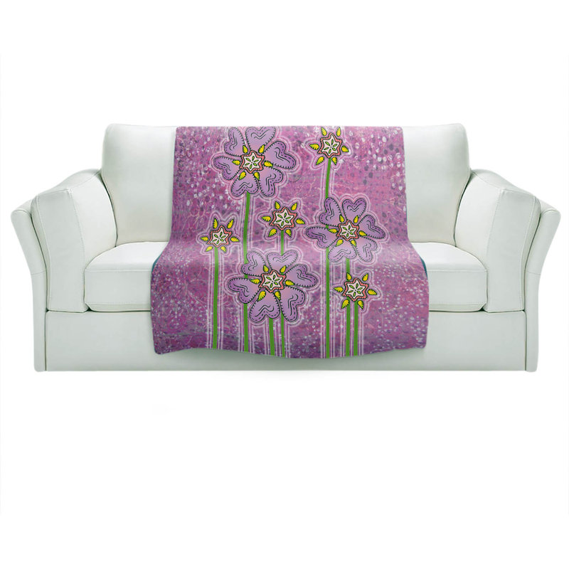 Hand Woven Throw Blanket, 51" x 60"