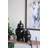 Classic Ceramic Ginger Jar With Glossy Finish And Finial Lid-1601314514-1601314519