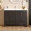 Meuble-lavabo 48 po avec lavabo en céramique-123354334