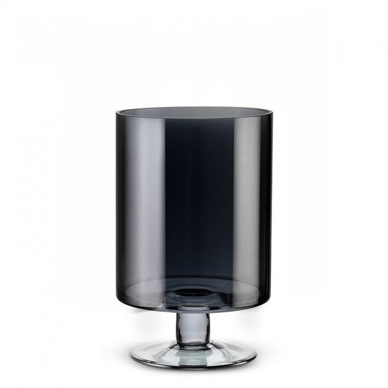 Grand porte-bougie ouragan irisé, H 8 po x l 5 po