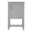 Meuble-lavabo de 20 po avec lavabo, armoire de salle de bain avec porte à fermeture douce, support de rangement et tablette ouverte-1657060436