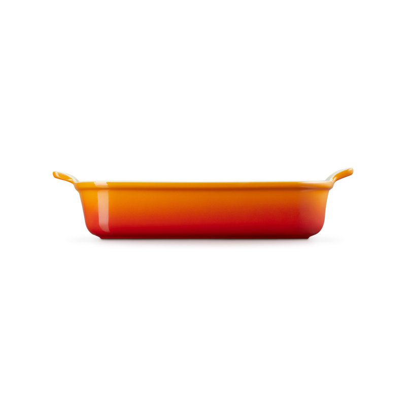 Le Creuset Stoneware Heritage Rectangular Dish, Volcanic, 19cm/1.1L