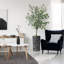 66'' Faux Eucalyptus Plant in Planter-86513532