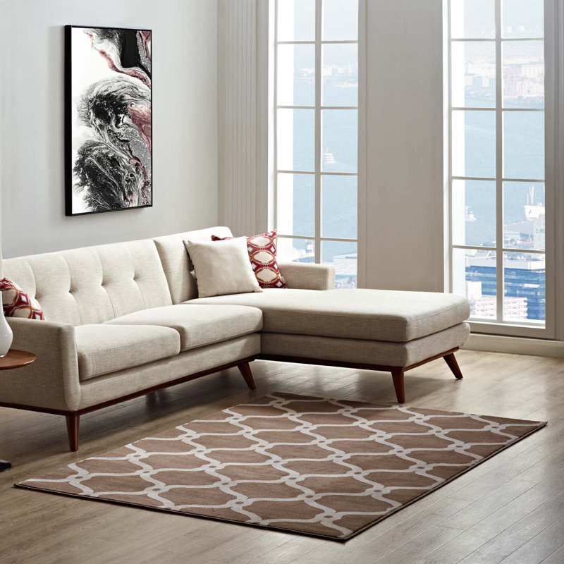 Tapis transitionnel Modway, Rectangle de 5 pi x 8 pi