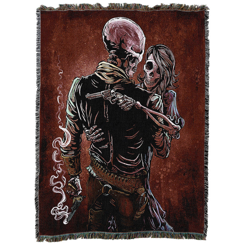 «Pure Country Weavers Love Trust and a Revolver Skeleton» par David Lozeau