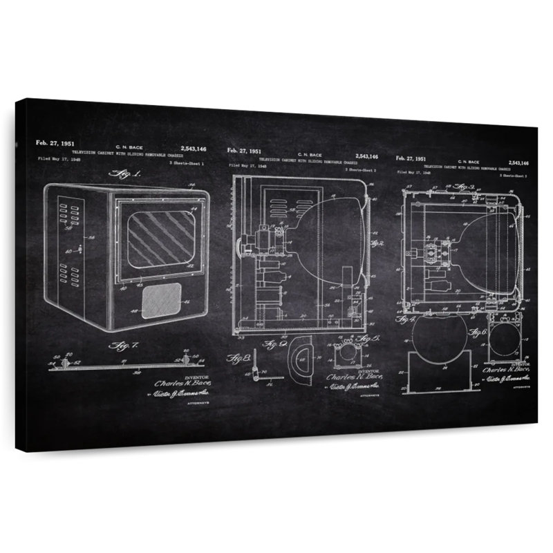 BW Television Cabinet Laelle, 26" H x 39" W