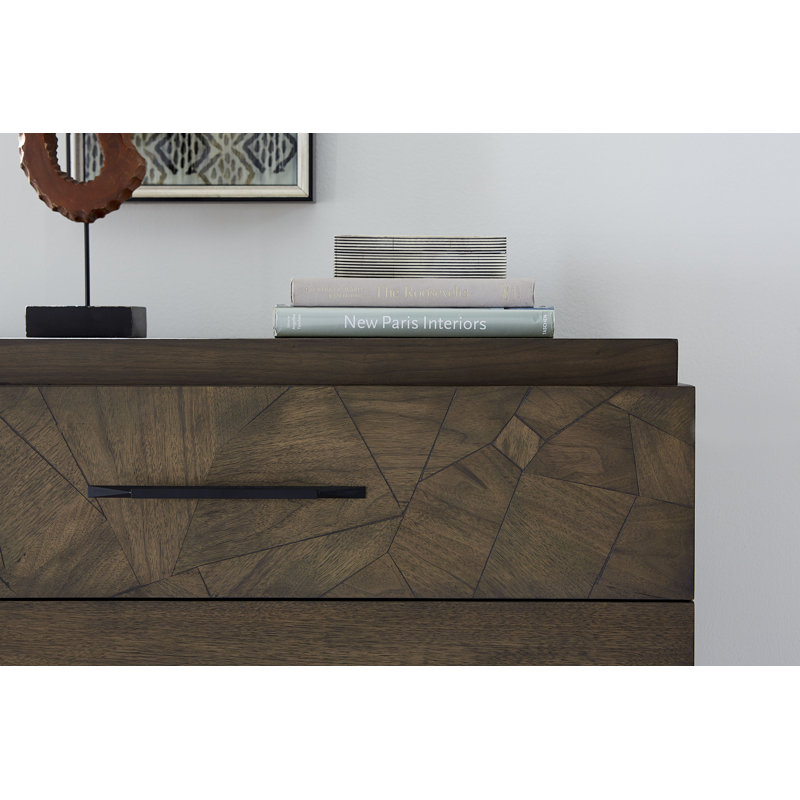 Huascar 68'' W 6 - Drawer Dresser, Brown