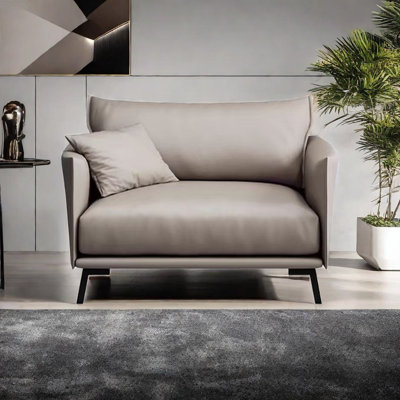 Italian style simple modern business sofa