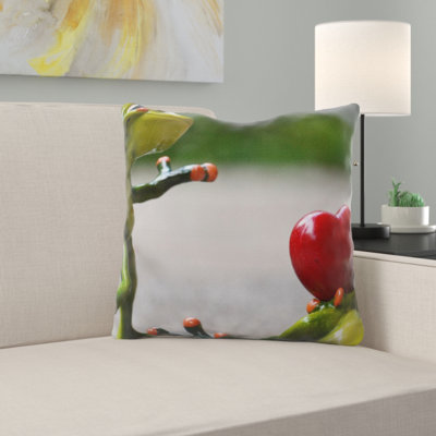 Microsuede Throw Pillow