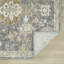 Tapis d'intérieur tissé à motif floral Fortuna-1679234353