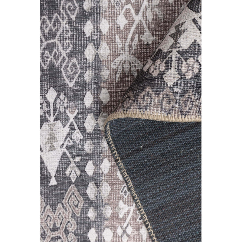 Tapis en chenille lavable Jax Antique Vintage, Rectangle 3 pi 10 po x 5 pi 3 po