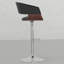 Tabouret de bar pivotant réglable