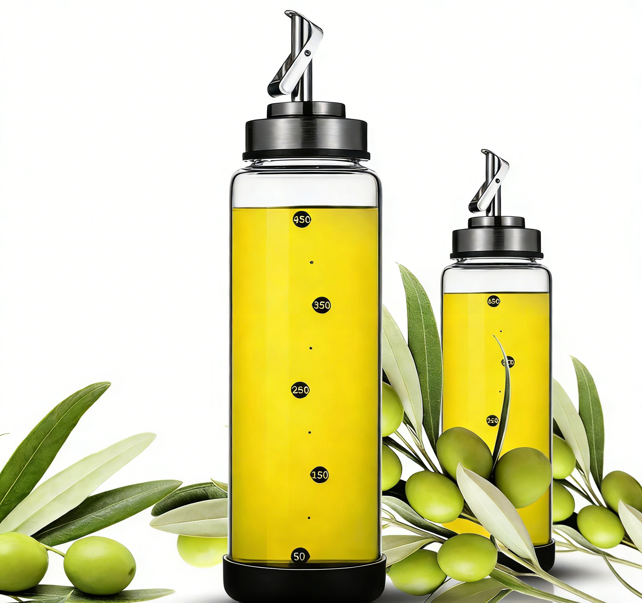 Prep & Savour Shatterproof Olive Oil Dispenser – Leak-Proof ...