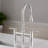 Double Handle Bridge Kitchen Faucet With Pull-down Spray Head-111025359