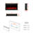 Abria Smart Electric Fireplace Inserts-520558720
