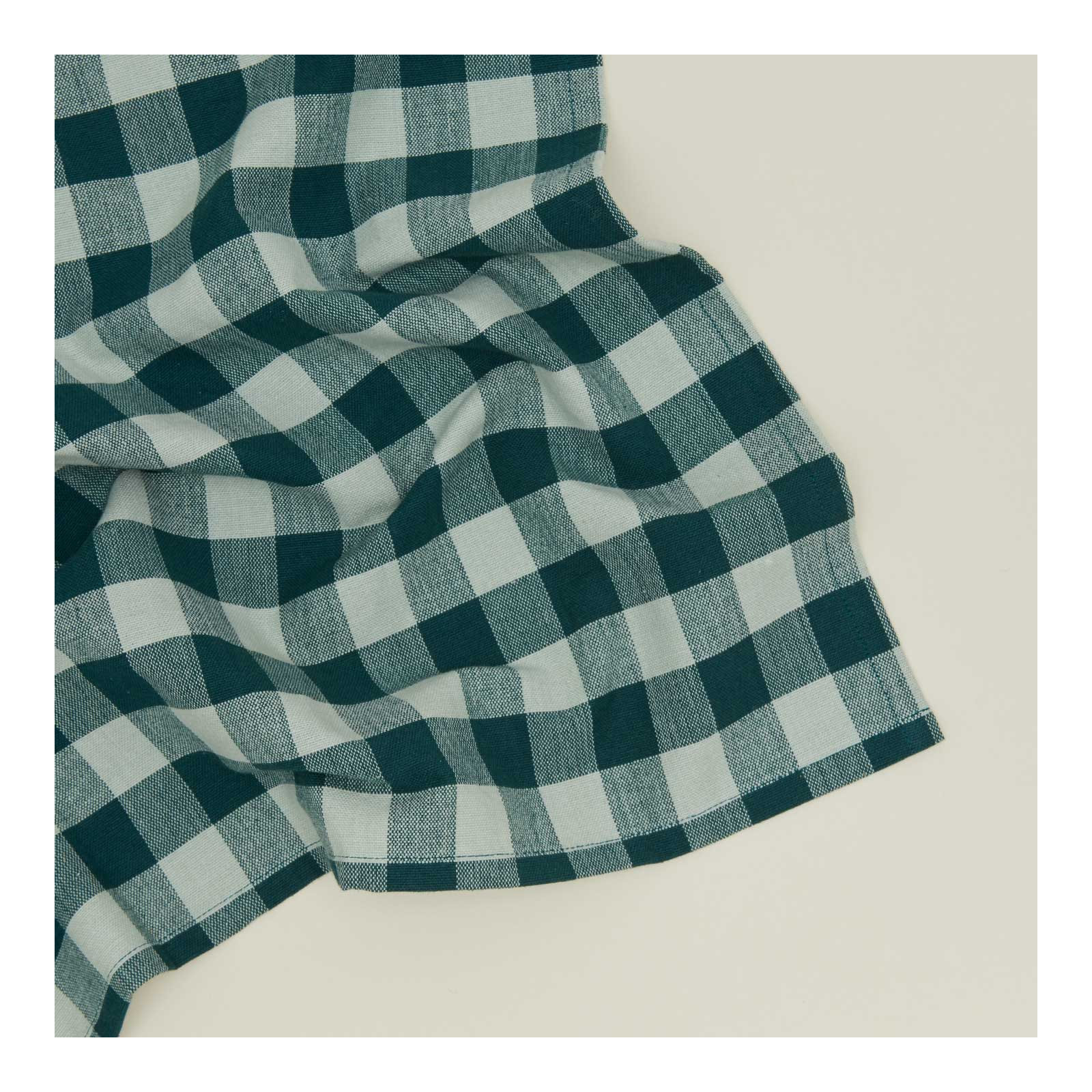 Essential Gingham Dinner Napkins, Sky/Peacock
